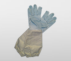 Guantes de Piel — Guantes de piel y manta. Resistencia y protección para el apicultor. (Equipo Apícola, Mimiel Yucatán)