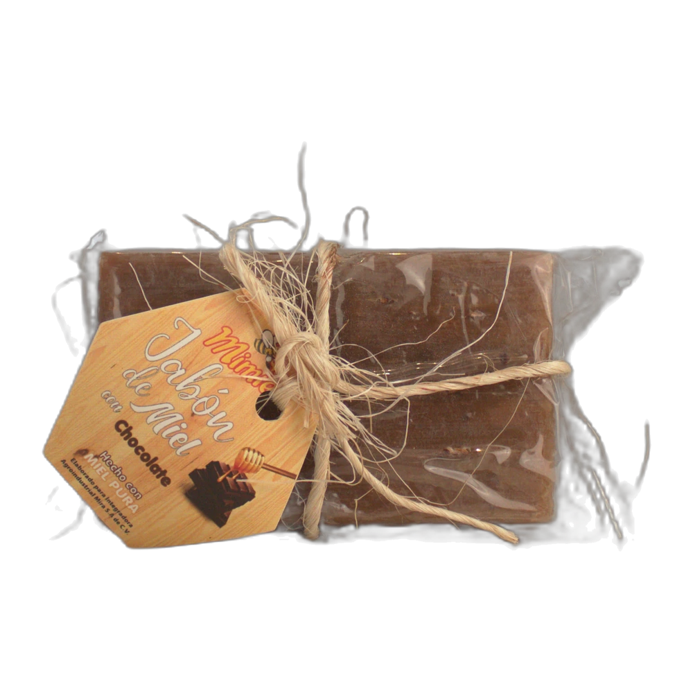 Jabones de Chocolate — Jabones artesanales de miel de abeja con chocolate. Nutren y aroman la piel. (Línea de Belleza, Mimiel Yucatán)