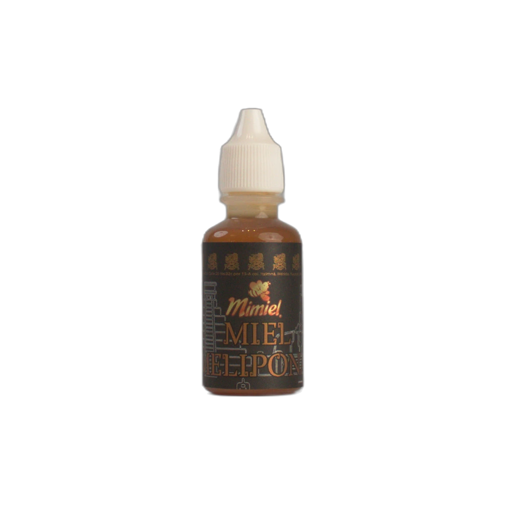 Miel Melipona Gotero 24ml — Gotero de 24ml de miel de abeja melipona, la miel sagrada maya. (Miel Melipona, Mimiel Yucatán)