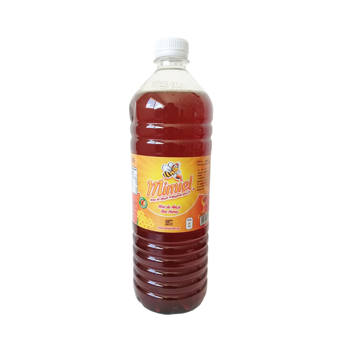 Miel Mimiel 1,380g — 1,380g de miel 100% pura de abeja para consumo constante. (Mieles, Mimiel Yucatán)