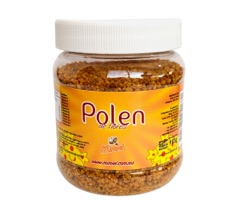Polen de Flores 165g — 165g de polen granulado de flores. Rico en proteínas y vitaminas. (Línea Medicinal, Mimiel Yucatán)